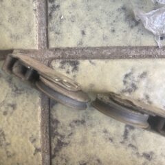 サッシ、戸車工事