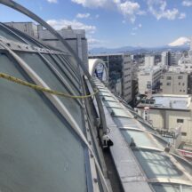 ロープでのシーリング工事